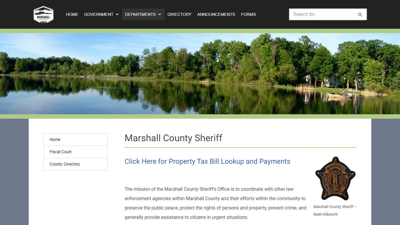 Marshall County Sheriff - Marshall County Kentucky